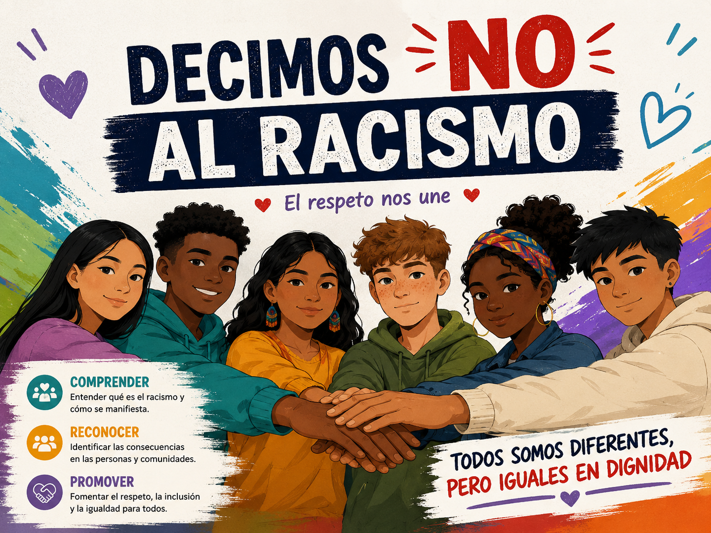 DECIMOS NO AL RACISMO