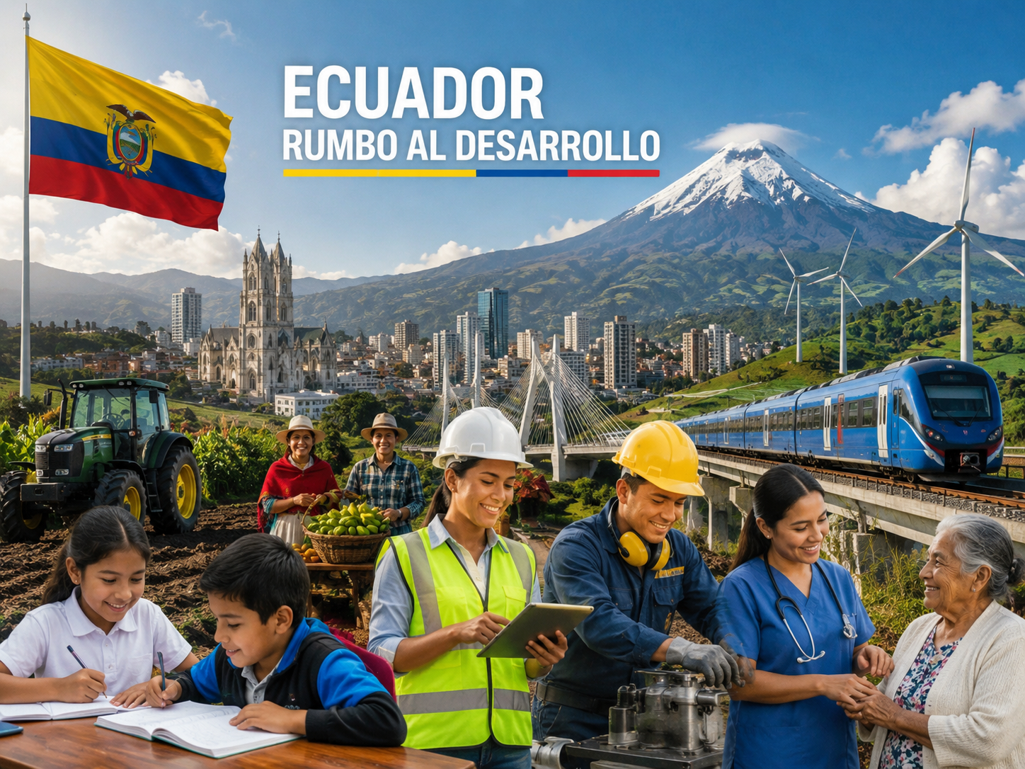ECUADOR RUMBO AL DESARROLLO