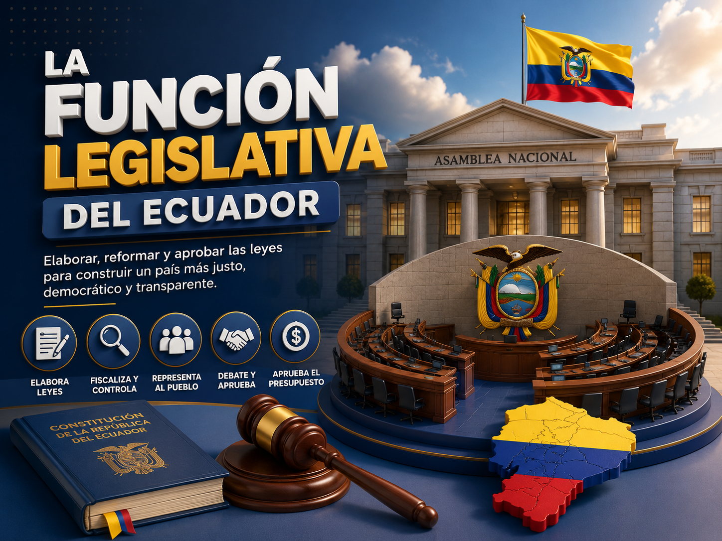 Función legislativa de Ecuador