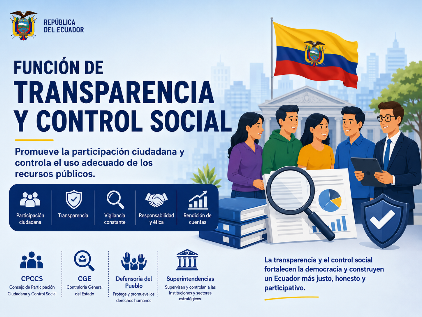 Función de Transparencia y Control Social del Ecuador