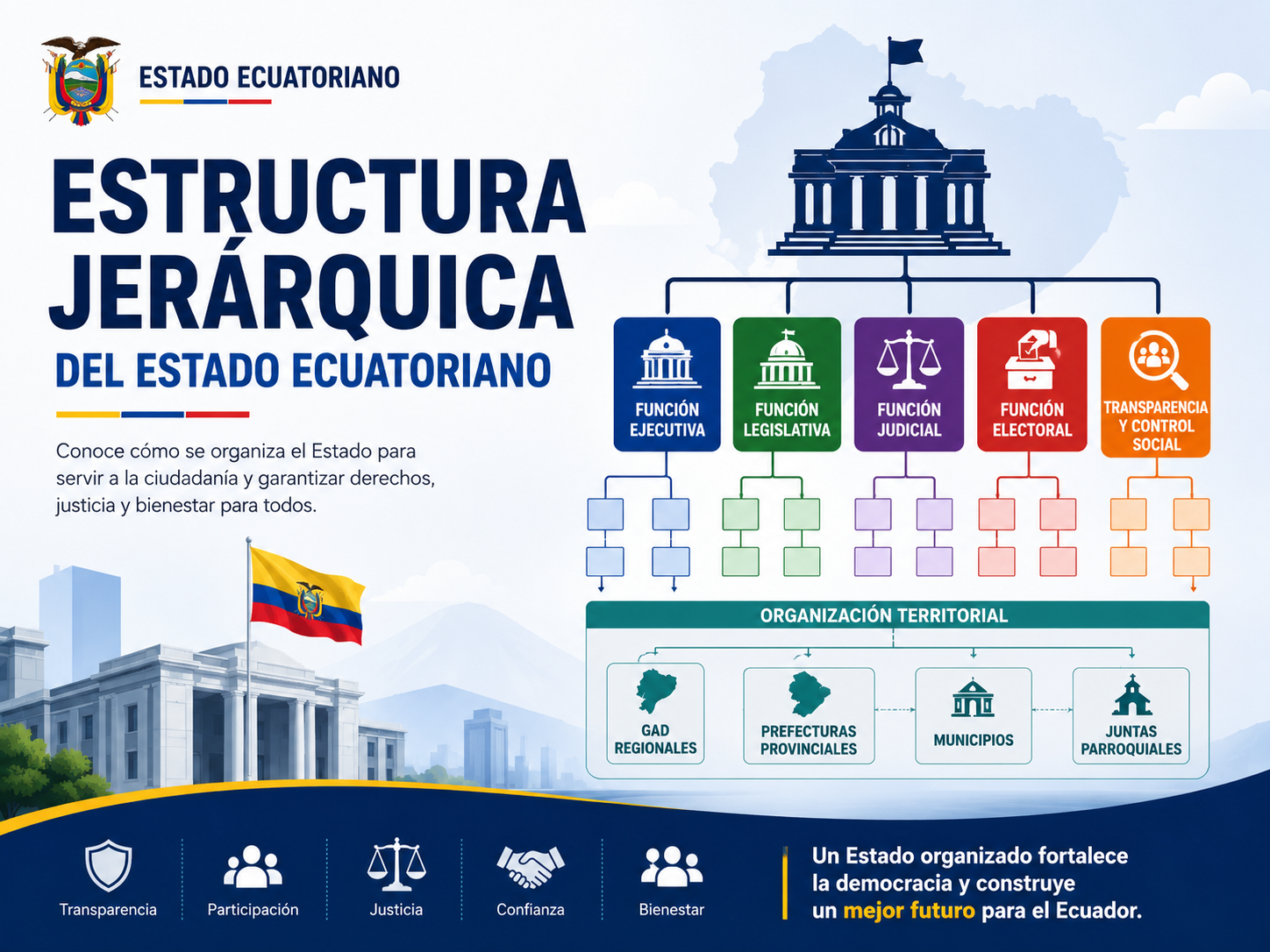 Estructura Jerárquica del Estado Ecuatoriano