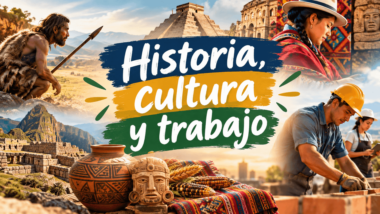 El trabajo, la cultura y la construcción de la historia: de la Prehistoria a la conciencia histórica